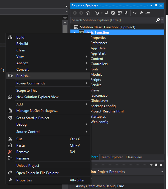 deploy asp.net web application in iis