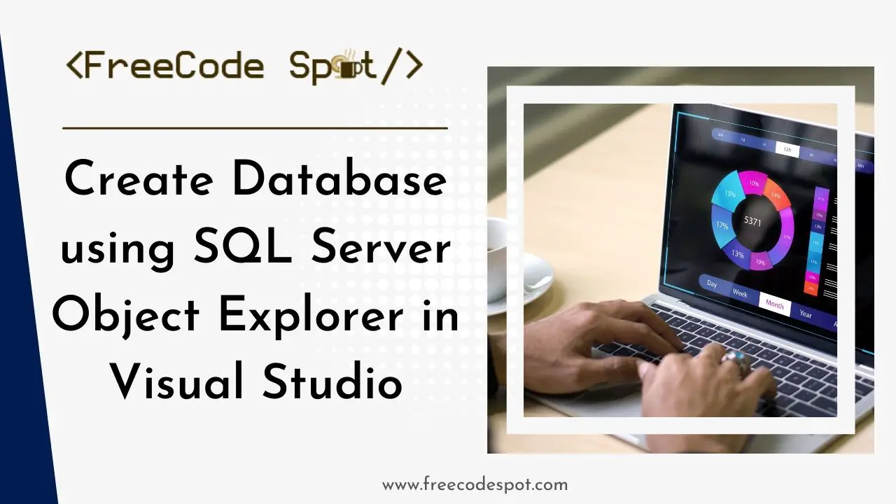 Create Database using SQL Server Object Explorer in Visual Studio