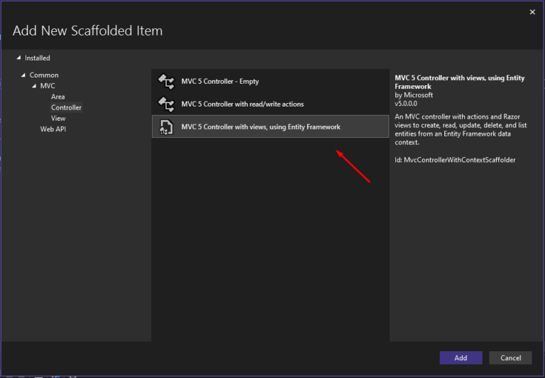Code First Approach in ASP.NET MVC with Entity Framework