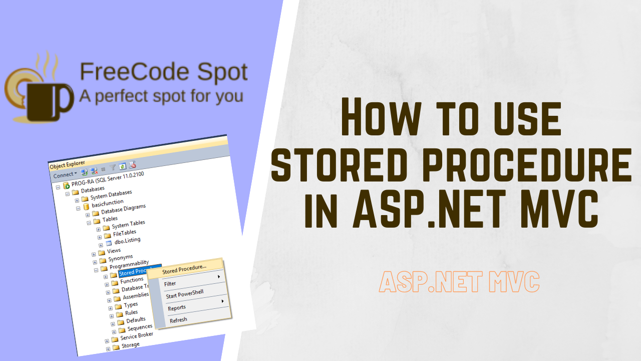 Use stored procedure