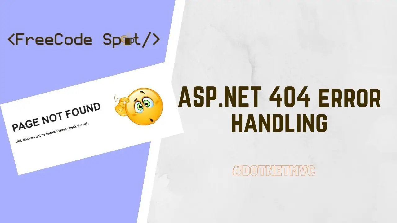 asp net 404 error handling