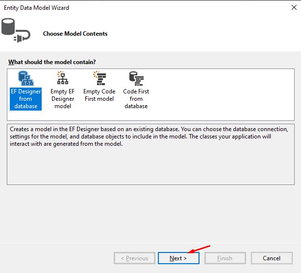 Database First Approach in ASP NET MVC using Entity Framework