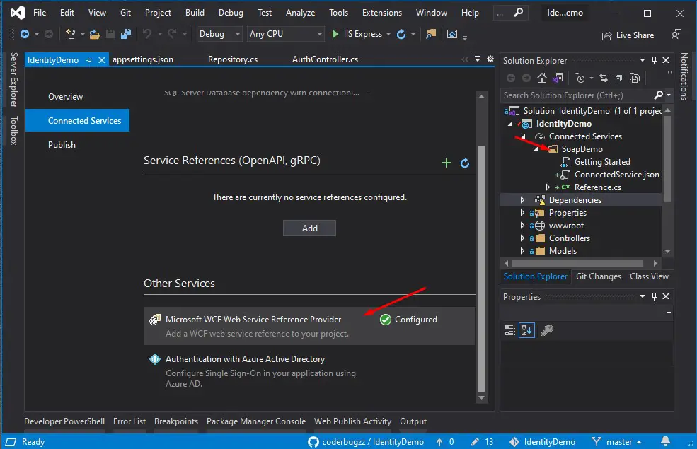 How to create and consume ASMX Web Service in ASP NET Core