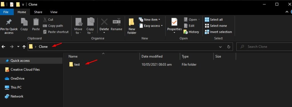Clone git Repository