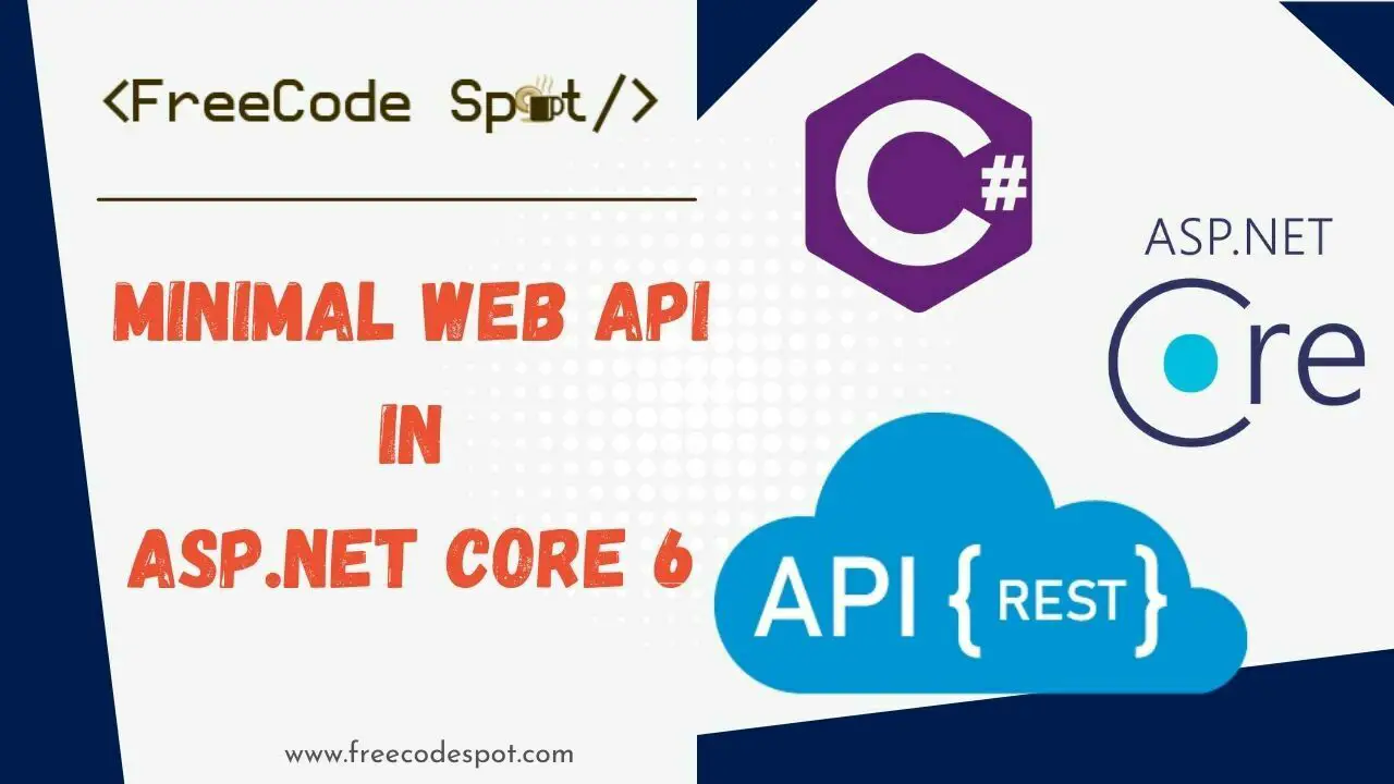 Create a minimal web API with ASP NET Core