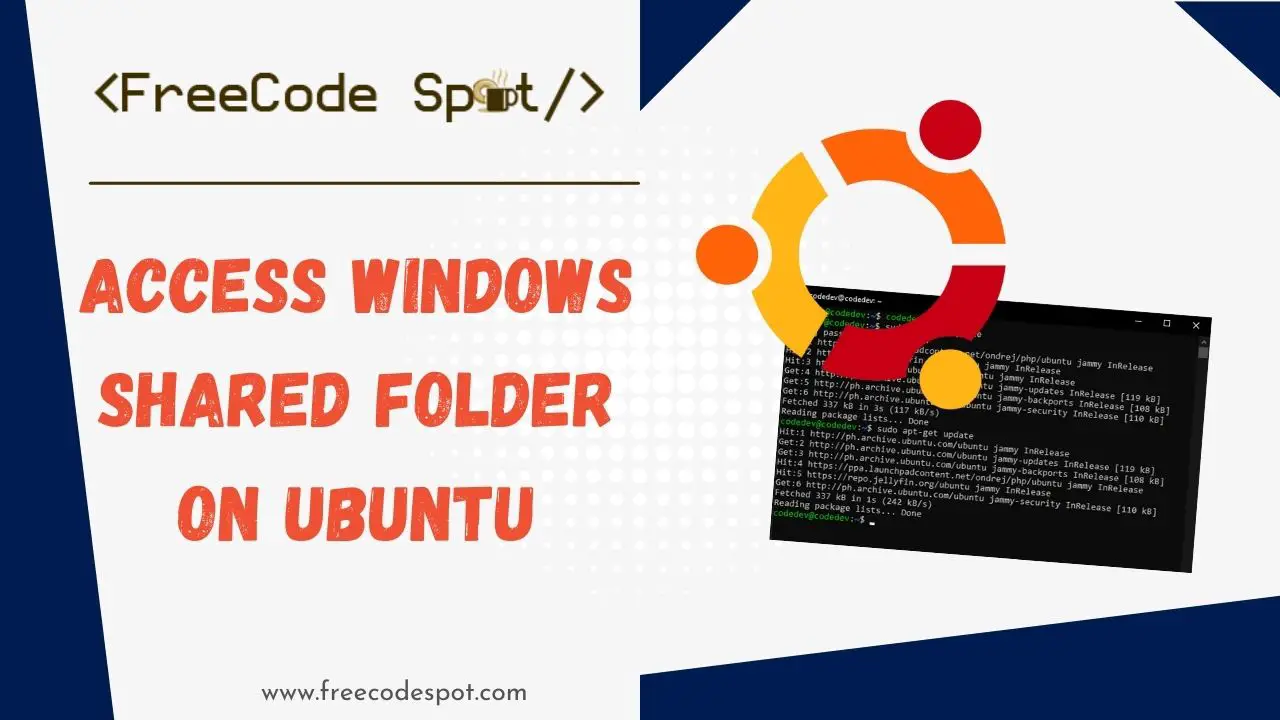 Access Windows Shared Folders From Ubuntu