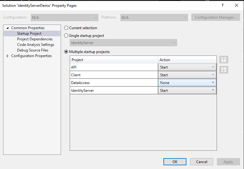 Secure .NET Core Web APP using Identity Server 4