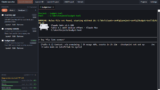 Claude Launcher with three projects in the sidebar and a Claude Code session running in the budget-tool terminal tab